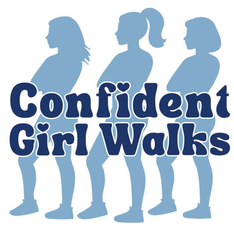 Confident Girl Walks Banner